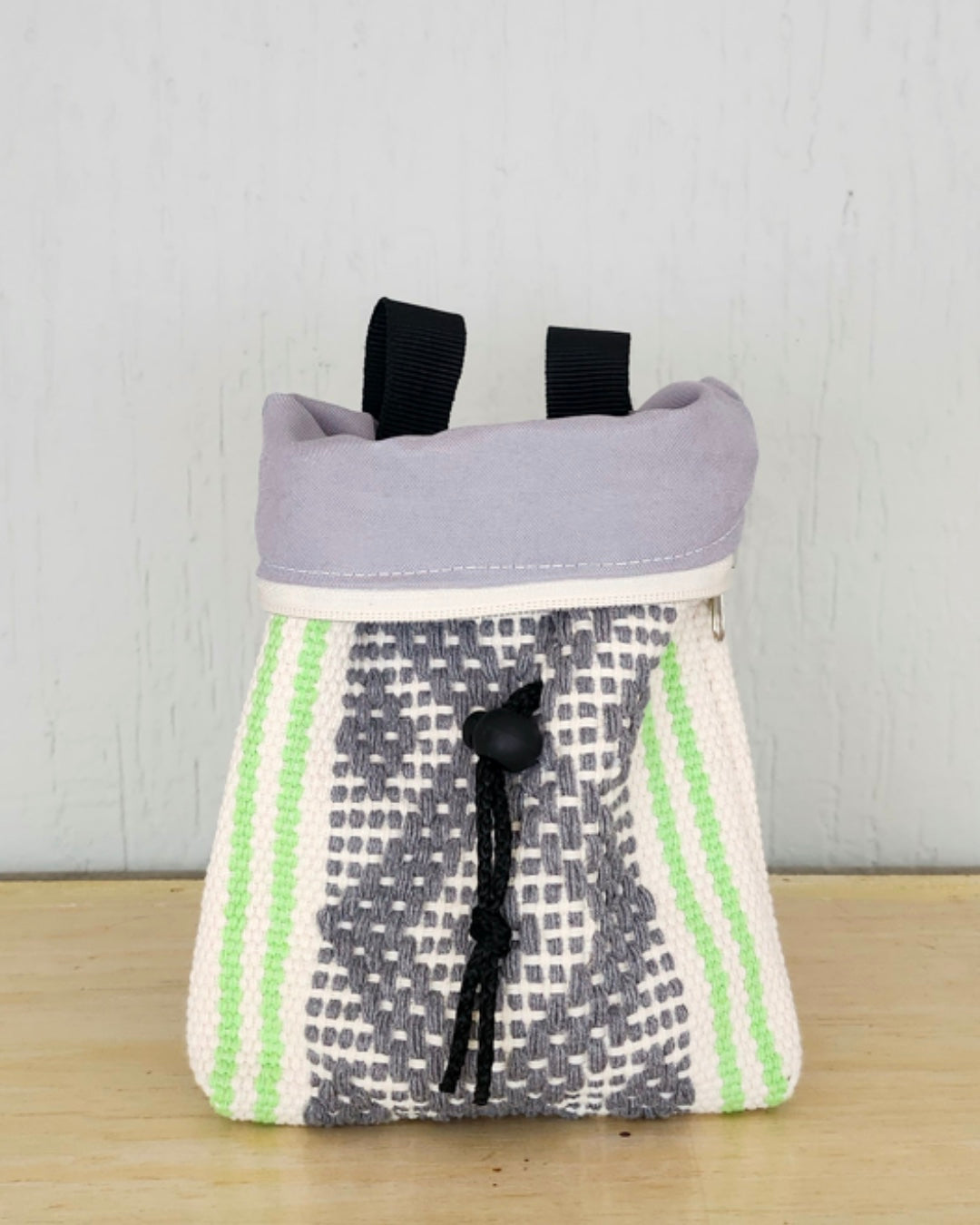 Verde neon con gris